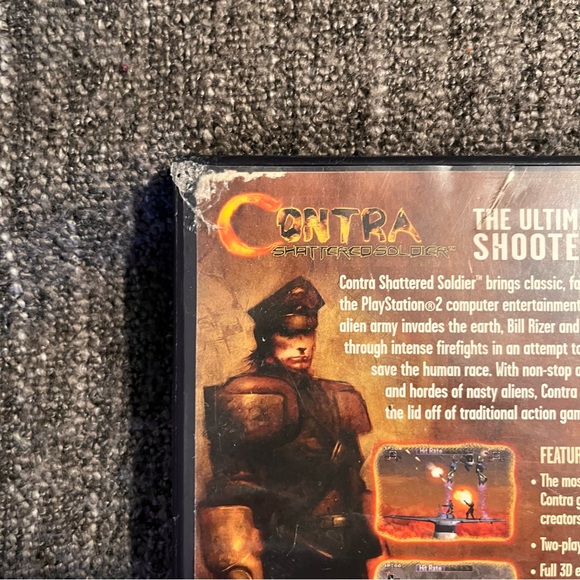 Contra Shattered Soldier Sony Playstation 2 PS2 Game - Picture 3 of 7